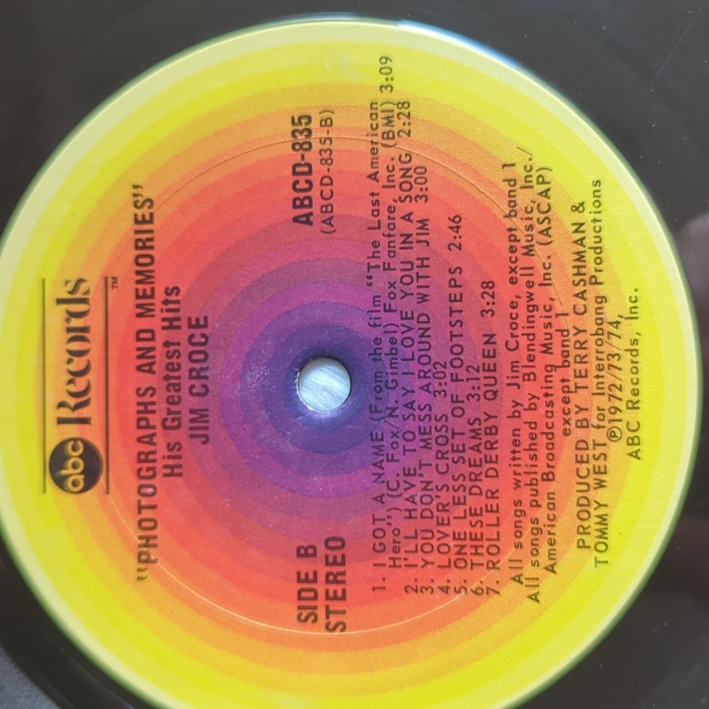 Jim Croce vinyl - Picture 6 of 6